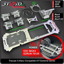 StupidRC Traxxas X-Maxx compatibile serie estrema supporto motore/tutore centrale 12S