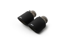 SET 2 FINALI DESTRO/SINISTRO REMUS IN CARBONIO Ø 102MM TAGLIO ANGOLATO