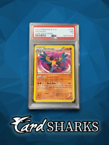2012 pokemon archeops - pokemon, b&w