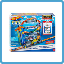 Hot Wheels Stunt Garage GNL70 Parcheggio Pista Acrobatico Loop + 1 Auto Mattel