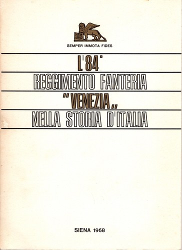 Reggimento fanteria - l'84°,