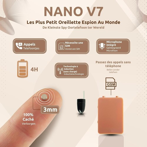 Mini auricolare nano spia