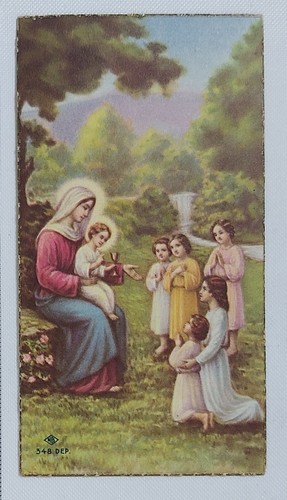 00048 holy card santino - holy, 0012