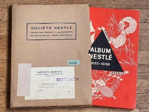 Album figurine nestle sport - album,
