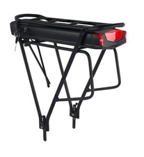 Batteria elettrica litio ebike 36V 13AH led con kit portapacchi posteriore per 350W 500W 750W