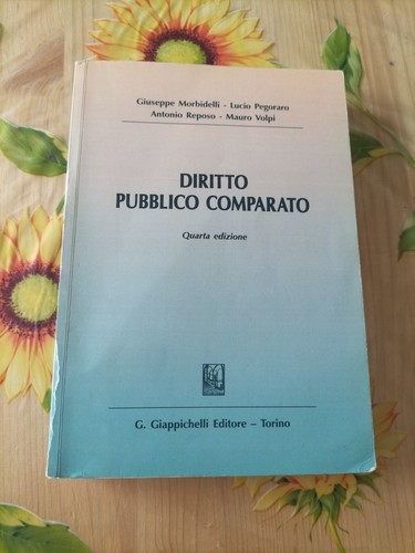 Diritto pubblico comparato - comparato,