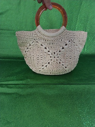Borsa fatta mano uncinetto - mano,