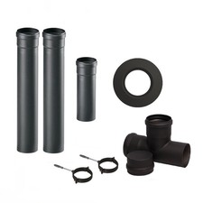 kit tubi stufa a pellet tubi