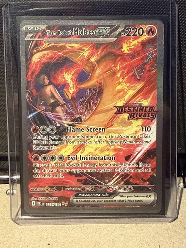 Team rockets moltres - team, ex