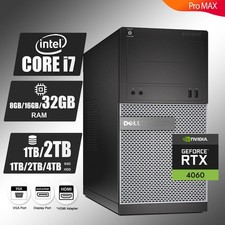 Computer desktop PC gaming Dell i7, fino a 32 GB RAM 2T SSD NVIDIA GeForce RTX 4060