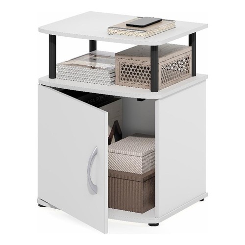 Furinno jaya side table - furinno, 2-tier