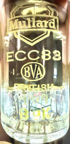 Tubo mullard shield ecc83 - tubo,