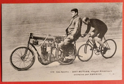 Cartolina ciclismo bici nat - ciclismo,
