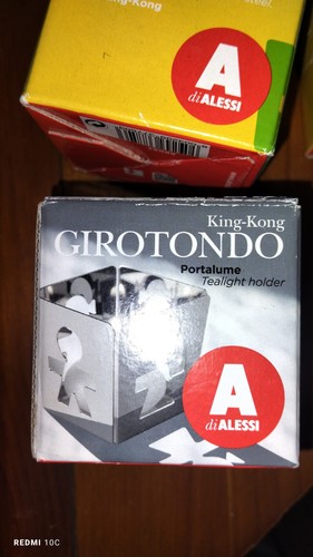 Alessi girotondo portacandela - alessi,