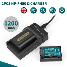 2x NP-FH50 batteria +