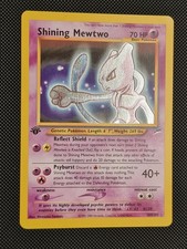 Shining Mewtwo Neo Destiny Holo Pokemon 1st Edition ENG - Near Mint/Mint NM/M