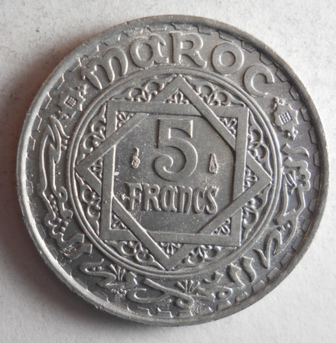 1950 marocco franchi - marocco,