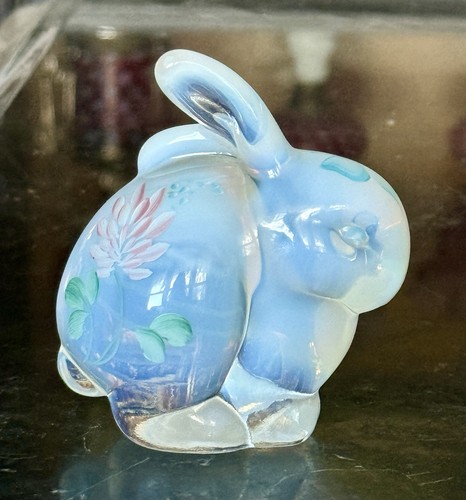 Fenton glass bunny rabbit - fenton,