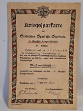 Mappa di risparmio di guerra