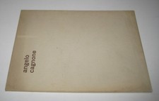 ANGELO CAGNONE catalogo mostra Galleria Blu 1971 Lucio Fontana arte concettuale 