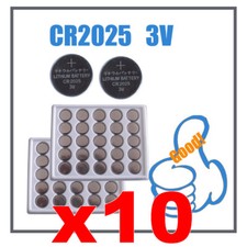 CR2025 PILE LITIO AL 10 BATTERIE A BOTTONE CR2025B5P 3V LITHIUM CELL tl