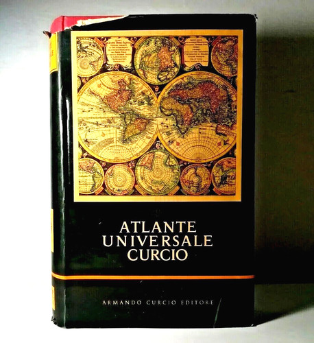 Atlante universale curcio 1962 - atlante,