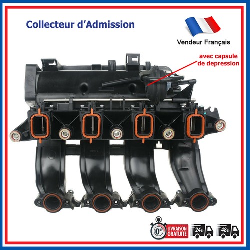 Collecteur admission prévu - collecteur, d'admission