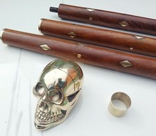 Pomello unico in ottone