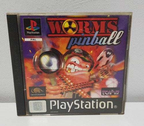 Worms pinball infogrames sony - worms,