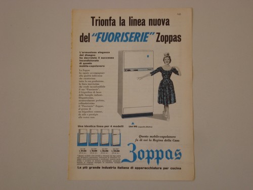 Advertising pubblicità 1959 - advertising,