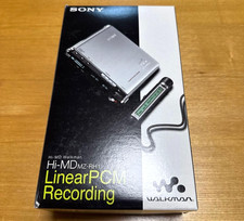 Sony MZ-RH1 Hi-MD Walkman Lettore Registratore Testato Completo di Tutti gli Accessori