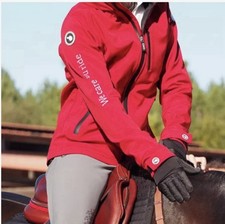 Giacca equitazione donna rossa