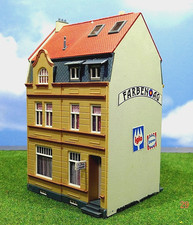 KIBRI H0 B-8282 CASA BORGHESE CON BOVINDO casa di città casa a schiera | B392