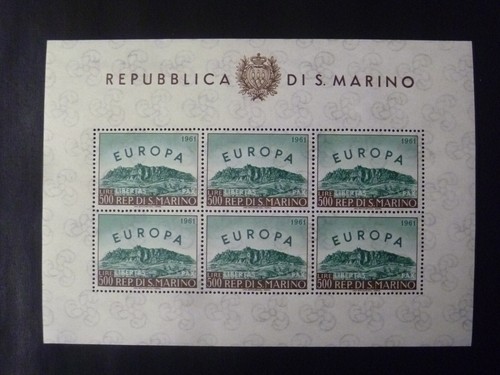 San marino foglietto - san, michel