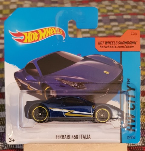Hot wheels ferrari 458 italia - 458,