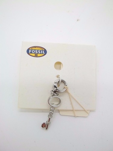 Charm chiave fossile - , cristalli