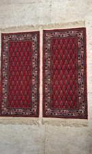 Coppia tappeti Artigianale in lana  Turco Persiano Anni 50'
