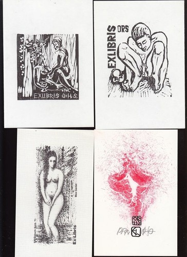 Exlibris bookplate oskar - exlibris,