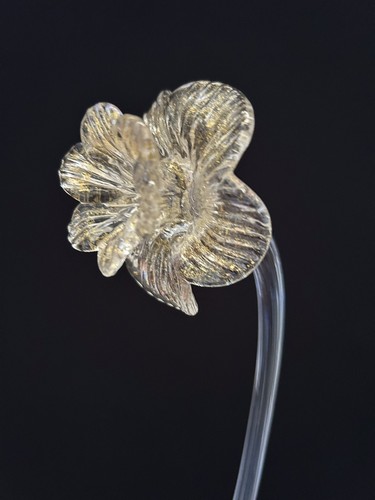 Fiore alto vetro - cm, murano