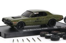 MERCURY Cougar R-Code - 1968 1/2 - verde scuro - M2 1:64