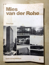 MIES VAN DER ROHE - ZANICHELLI, SERIE DI ARCHITETTURA 2,   1977 #