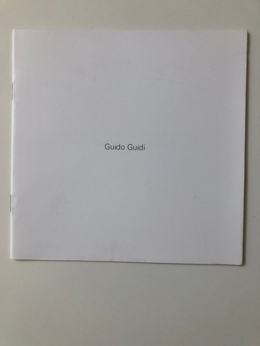 Guido guidi firmato - guidi,