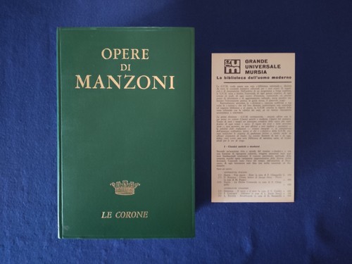 Opere manzoni 1965 le - opere,