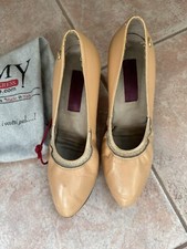 Scarpe da ballo donna Romy Taglia 39 con salvatacco colore rosa antico