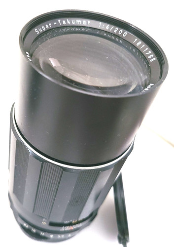 Pentax super takumar 200 - pentax, mm