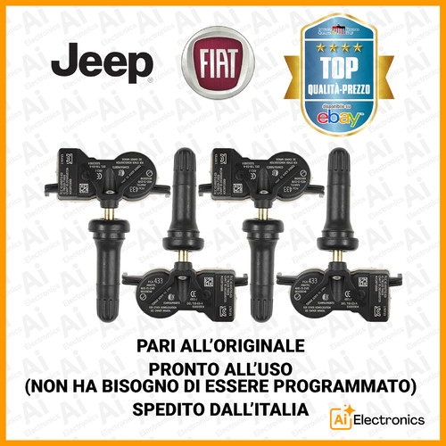 Sensori tpms jeep renegade - tpms,