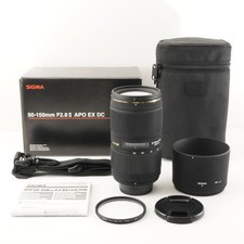 SIGMA APO 50-150mm F2.8 II EX DC HSM in scatola per Nikon dal Giappone #5857
