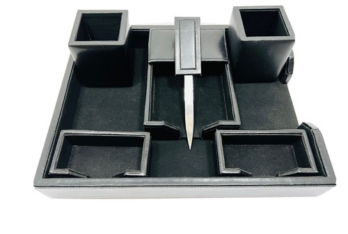 Dacasso set scrivania pelle - scrivania,