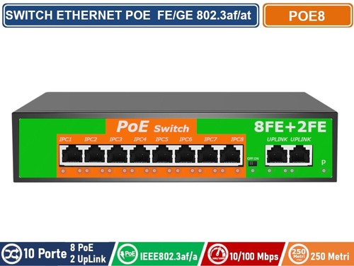 Switch poe ethernet porte - switch,