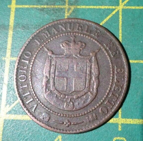 Moneta centesimi 1859 - moneta,